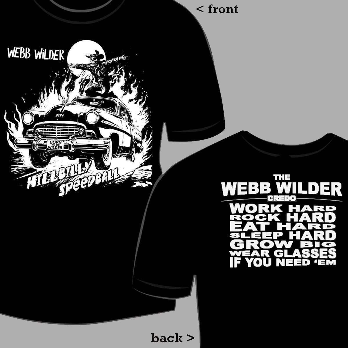Webb Wilder Merchandise