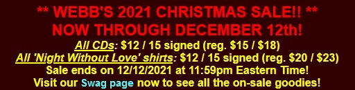 Webb Wilder Merchandise Christmas Sale 2021