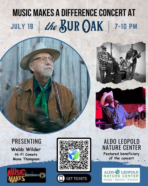 Webb Wilder  - Bur Oak Madison 07/18/2025