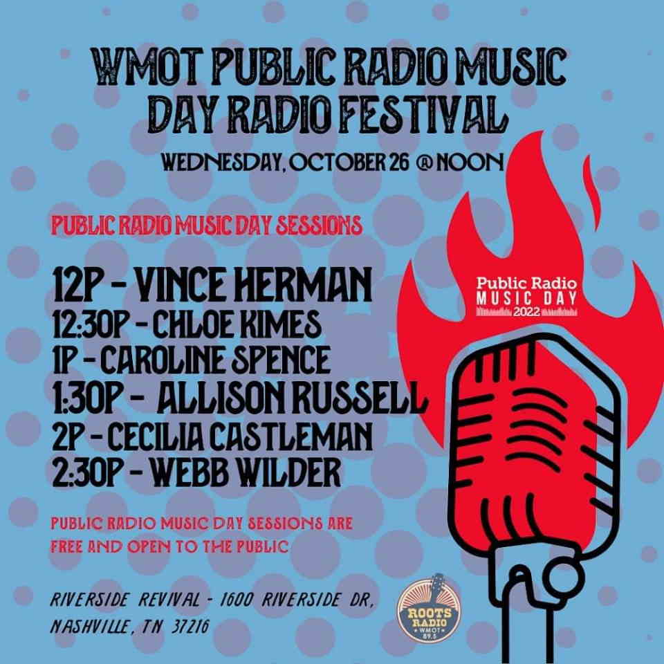 Public Radio Music Day 2022 Poster